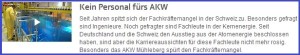 Im aktuell vorliegenden Jahresbericht 2013 des ENSI ist folgendes zu lesen: „Die Personalfluktuation erreichte im Jahr 2013 einen Stand, welcher auf einen bedeutenden Verlust an werksspezifischem Wissen und Erfahrung hinweist. Das KKM hat 2013 keine grösseren organisatorischen Änderungen vorgenommen.“